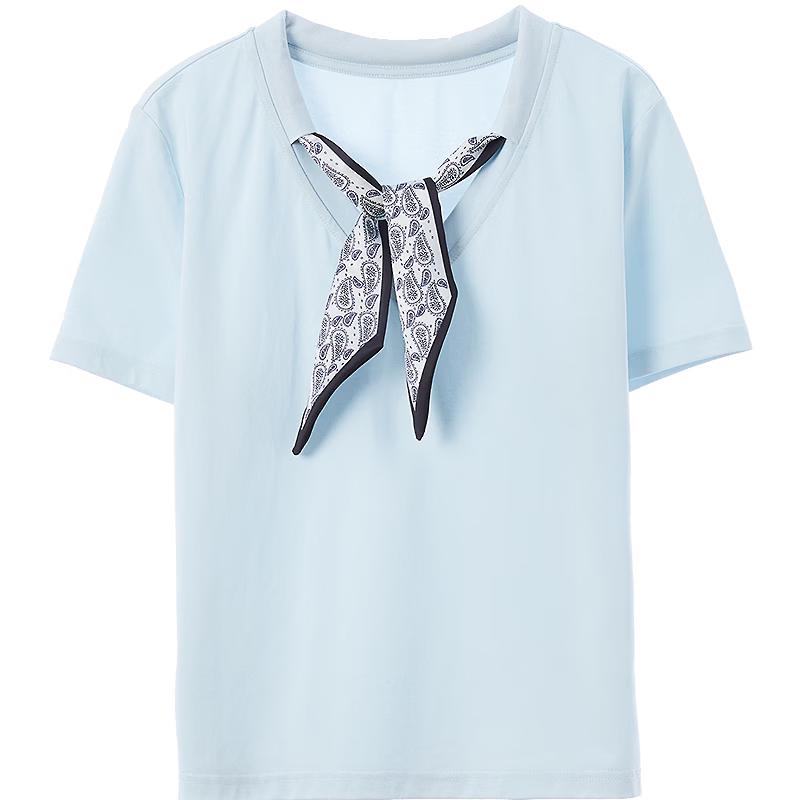 

Betu Women s V-Neck Lyocell Cotton T-Shirt XS