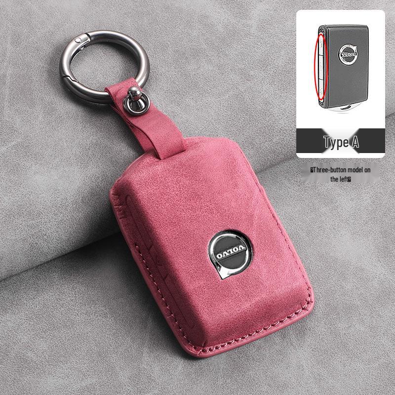 Volvo Key Case for XC60, S90, S60, XC90, V40, V90, S60L, XC40 - New Car Key Bag