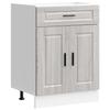 VidaXL Kitchen Cabinet Porto Sonoma Grey Engineered Wood 853973