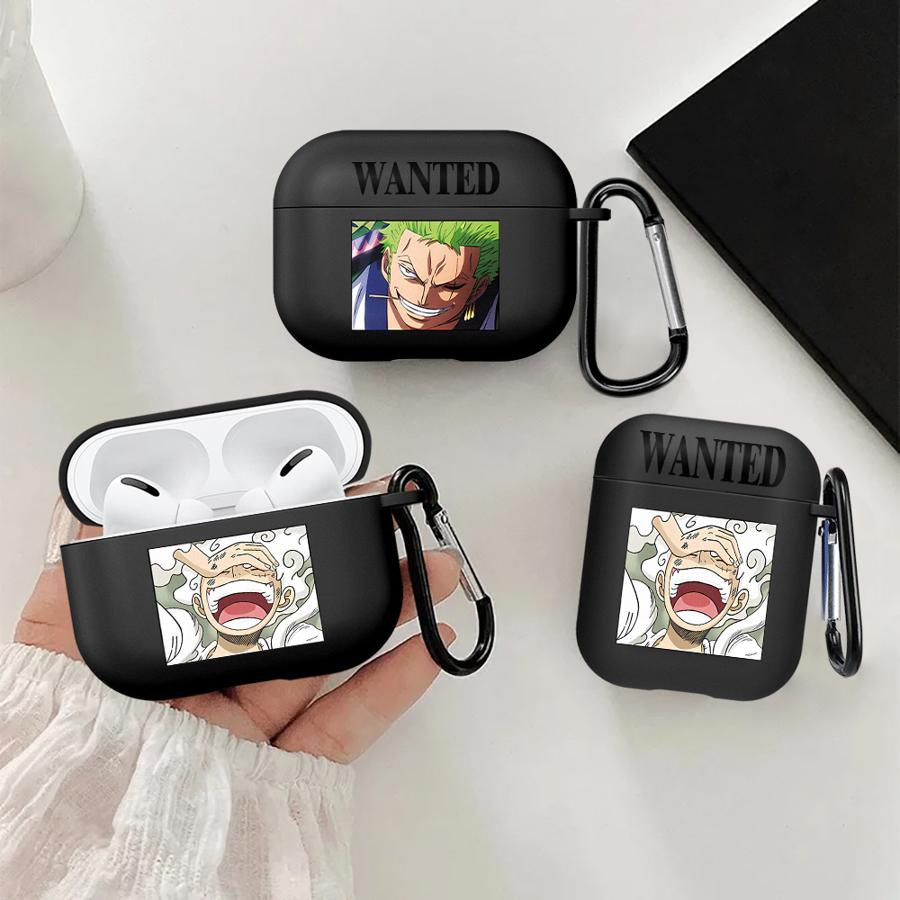 Earphone Cases Cover Case For Airpods 4 Pro2 Pro 1 2 Pro3 3 Ones Pieces Luffy Zoro