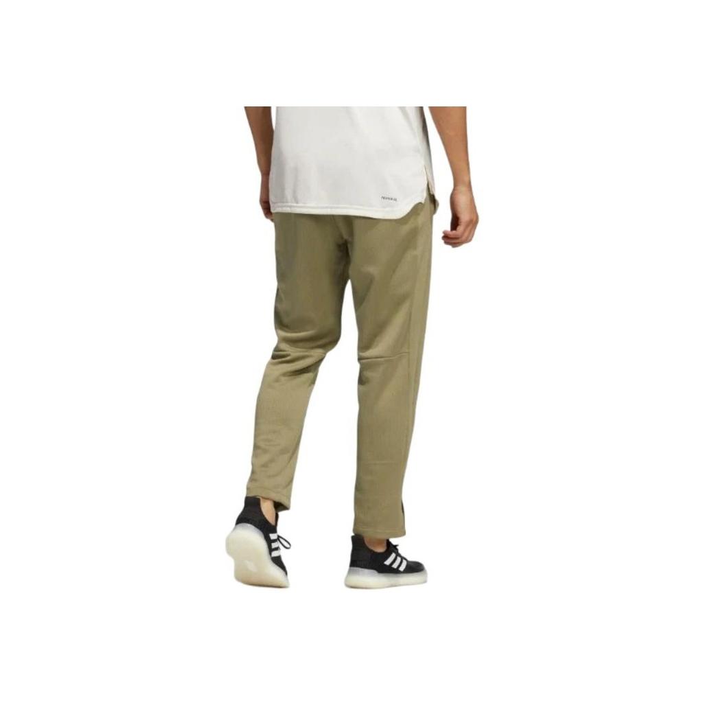 Adidas Aeroready Aeromotion Pants Fashion Versatile Comfortable Drawstring Knitted Sports Pants Men Pants Track-Green GU6404