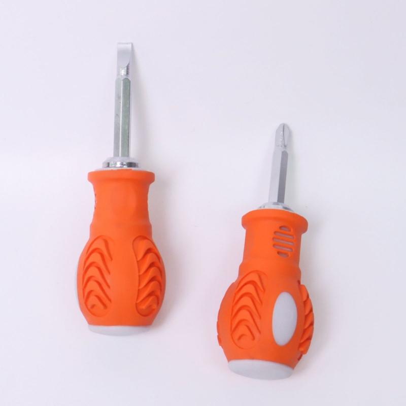 Professional Anti Fatigue Screwdriver Magntic Slotted Screwdriver Industrial Strength Steel Tool