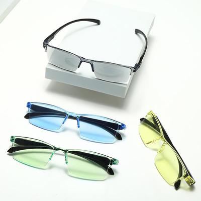 Lunettes de lecture intelligentes à zoom automatique, anti-lumière bleue, pour hommes et femmes, optiques, pour ordinateur