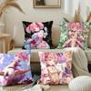 Kaname Madoka Mahou Shoujo Madoka Magica Anime Pillow Case Square Pillow Bedroom Sofa Leisure Comfort Cushion Home Decoration