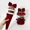 Christmas Eve Apple Bouquet DIY Kit with Wrapping Paper - Gift Box for Boyfriend (Ping An Guo)