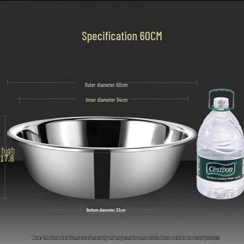 

Tian Ya Jing 304 Stainless Steel Multi-Purpose Kitchen Bowl