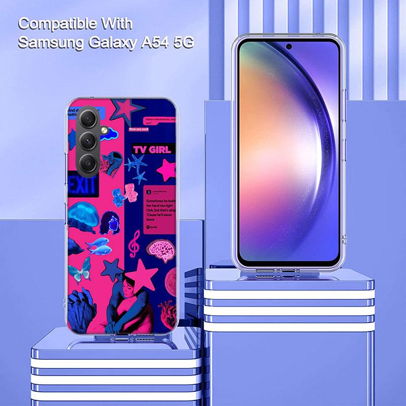 TV Girl Album Phone Case for Samsung A55 A35 A25 A15 A07 A05S A16 A17 A26 A36 A37 A56 A57 Galaxy Note 20 10 A50S A71 A51 A31 A30
