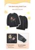 New Autumn Girls' European-Style Rabbit Sequin Embroidery Long Sleeve Knit Hoodie