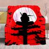 Naruto Anime Flannel Blanket - Soft Warm Perfect for Sofa, Bedding Camping Travel Office Home Decor -QJY