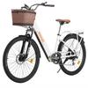Cysum Cityrun-26 Urban Electric Bicycle With TowSeat 36V10Ah Battery 80KM Max Range 250W Motor Outdoor Riding E-Bike For Unisex