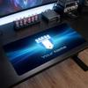 Malmö FF Custom Large Mouse Pad, Personalized Name Text Print, Football Logo Non‑Slip Desk Mat Gaming Gift