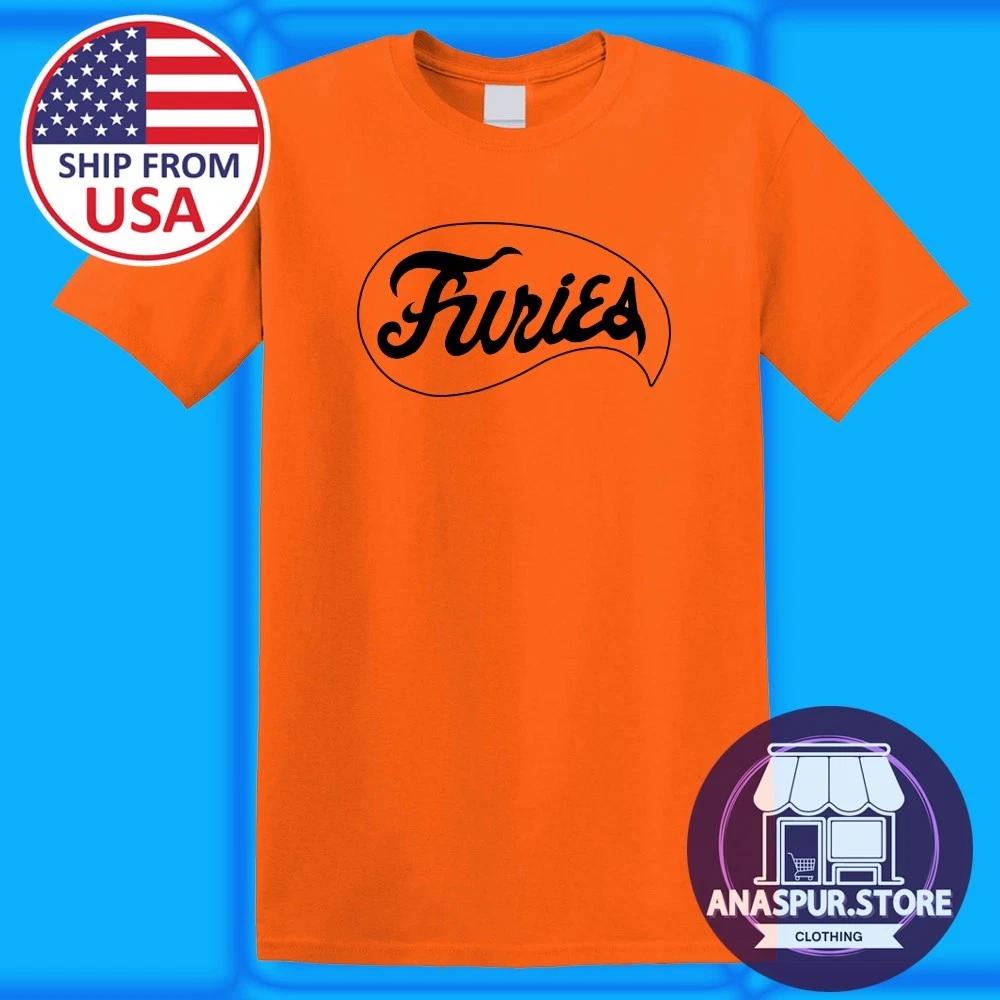 Baseball Furies The Warriors Movie Men s Orange Size S-5XL 3XL
