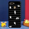 Sloth Cute Animal Case For Oppo A98 A78 A58 A15 A16 A17 A5 A9 A91 A52 A72 A76 A96 A74 A94 A54 S A57 A77 Cover