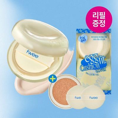 Cushion Egg Fit Cover 5 Colors Plan (+Refill Pouch/2 Puffs)