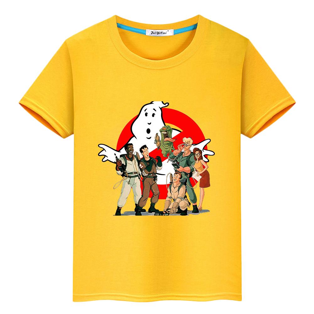 Ghostbusterst Anime krátké tričko pro děti chlapec 10let Kawaii potisk 100% bavlna pride tričko y2k oblečení pro batolata a dívky dětské oblečení