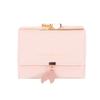 Simple flannel new small wallet short women's change bag card bag integrated wallet student girl