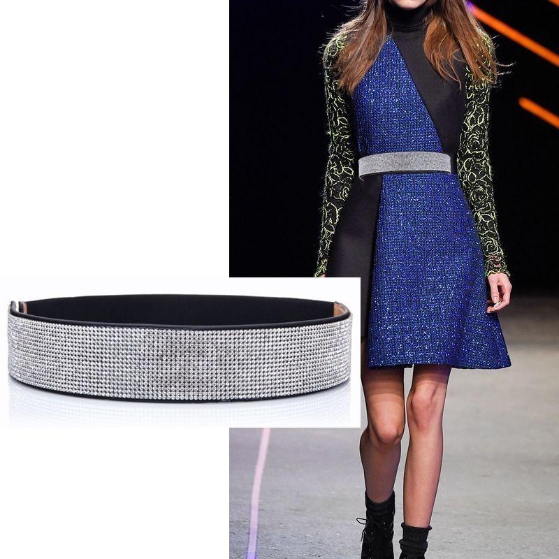 Waistband Rhinestone Stylish For Women Featuring Smooth Closure And Colors Fashionable