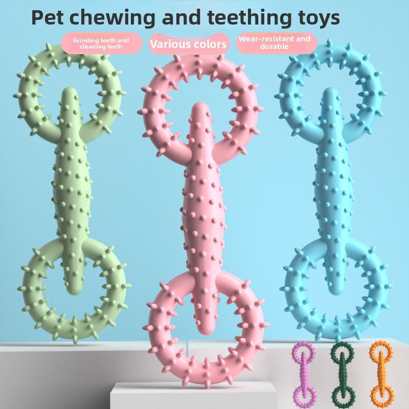 Suministros para mascotas, Juguetes para masticar para perros, Juguetes para la dentición de mascotas, Anillos para tirar, Cepillos de dientes para perros, Juguetes interactivos divertidos para perros