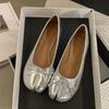 New Brand Women Flats Soft Ballet Shoes Slip On Loafers Soft Casual Shoes Mujer Ladies Shoes Bow Knot