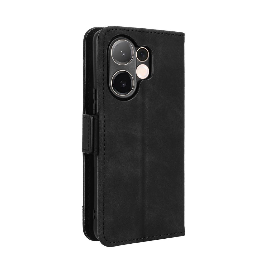 For vivo V60 5G Leather Case Phone Wallet Cover with Multiple Card Slots