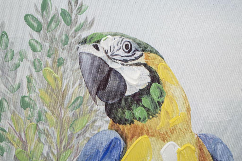 Handmade Wall Painting Kenda Orizzontal Cm 120X3X90