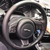Handgenähtes dunkelbraunes Leder Lenkradbezug für Jaguar XFL XE XJL F-PACE XKR E-PACE F-Type