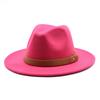 Classic Fedora Hat With Wide Brim For Women Men Fall Winter Fashion Accessory