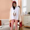 Demon Slayer Blanket Plaid Anime Kimetsu No Yaiba Cosplay Prop Tanjirou Custom Women Pajamas Adult Bathrobe Shawl Gown Homewear