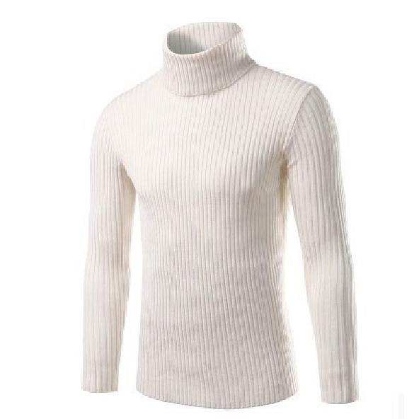 New Autumn And Winter Thick Warm Sweater Slim Fit Men'S Sweater Men'S Multi-Color Pullover Knitted Sweater