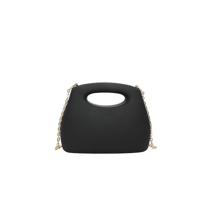 

Luxury Designer Evening Clutch Gold Acrylic Women Handbags Fashion Shoulder Bag Flap Half Moon Wedding Purses Party Tote Ladies