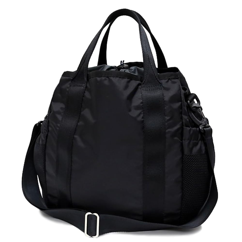 תיק עגלה/תיק יום לתינוק Fredrick Packers 210D Tipi Tote, תיק כתף, תיק טיפול בילדים, קל משקל, קיבולת גדולה, שרוך הידוק דו-כיווני, יוניסקס, שחור