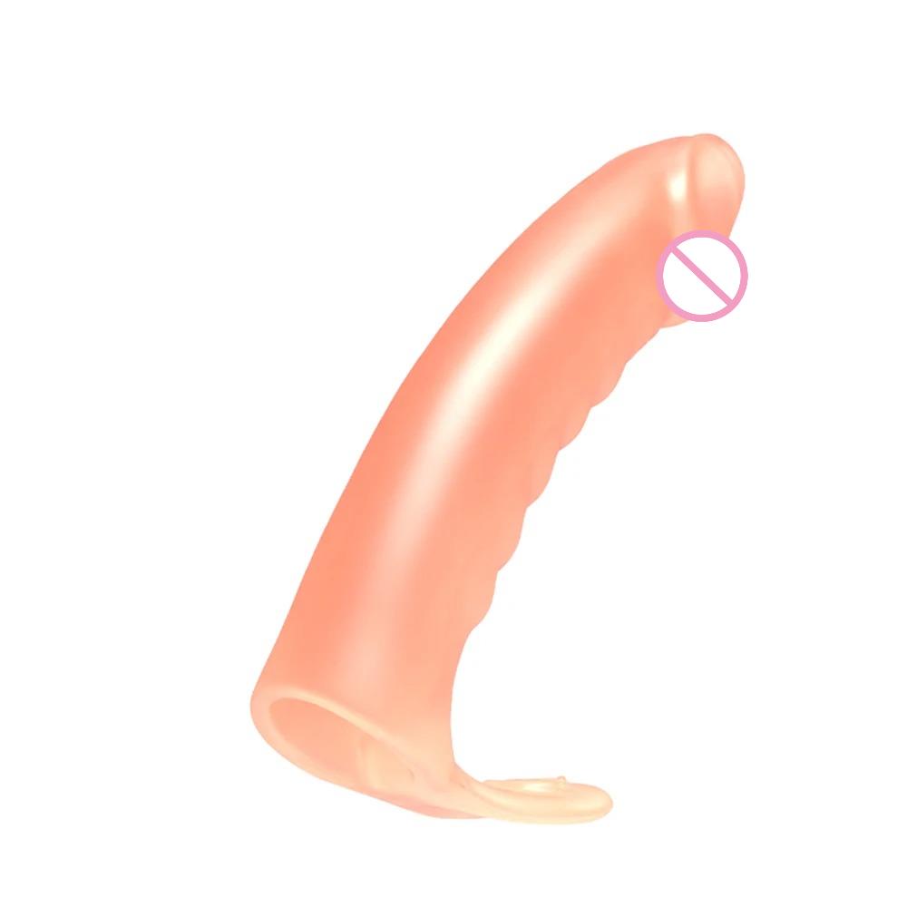 Skin-Friendly Clit G-Spot Finger Massager - Silent Female Orgasm Stimulator Lesbian Couples Intimate Adult Masturbation Toy 18+