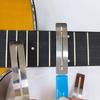 3Pcs Stainless Steel Guitar Fretboard Protector Fretboard Protective Shims Metal Fretboard Guard Repairing Tool Enduring