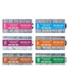 XXXL Denim Water Pipe Nail Art Set - 240 Transparent Ballet Nail Stickers