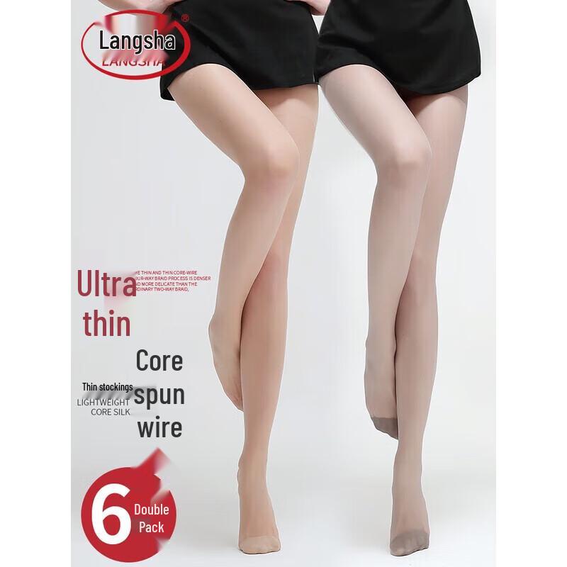 LangSha Women s Summer Sheer Anti-Snag Stockings