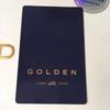 [USED] Jungkook GOLDEN Weverse US Limited Edition CD with Trading Cards (No Missing Items)