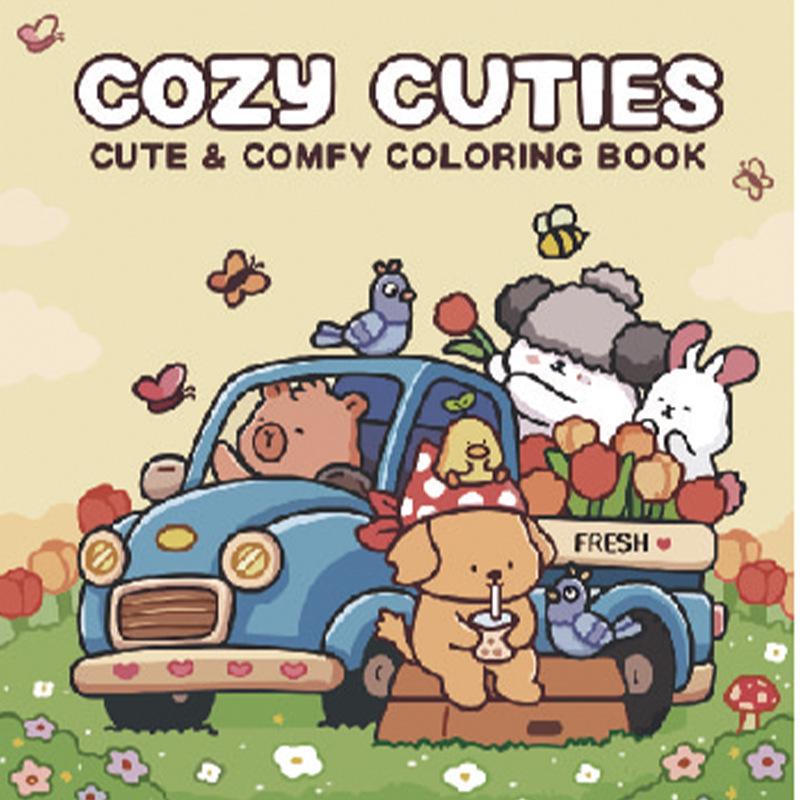 Spooky Cutie: Monster Series - Children's Doodling & Coloring Book