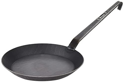 PETROMAX Schmiede Eisen Frying Pan SP24 12545 Black, Diameter: 24cm