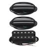 FLEOR 3PCS Ceramic SSH Guitar Pickup Set Dual Rails +Humbucker Pickups