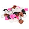 40pcs Miniature Hat Simulation Innovative Hand Crafted DIY Cute Dollhouse Hat for Dollhouse Decor