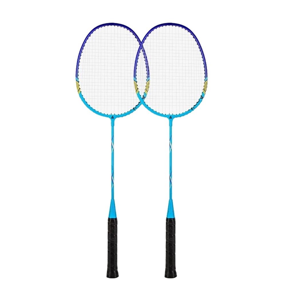 1 pár lehkých badmintonových raket, sada raket, rakety pro vnitřní a venkovní sporty, příslušenství pro děti a dospělé, začátečníky