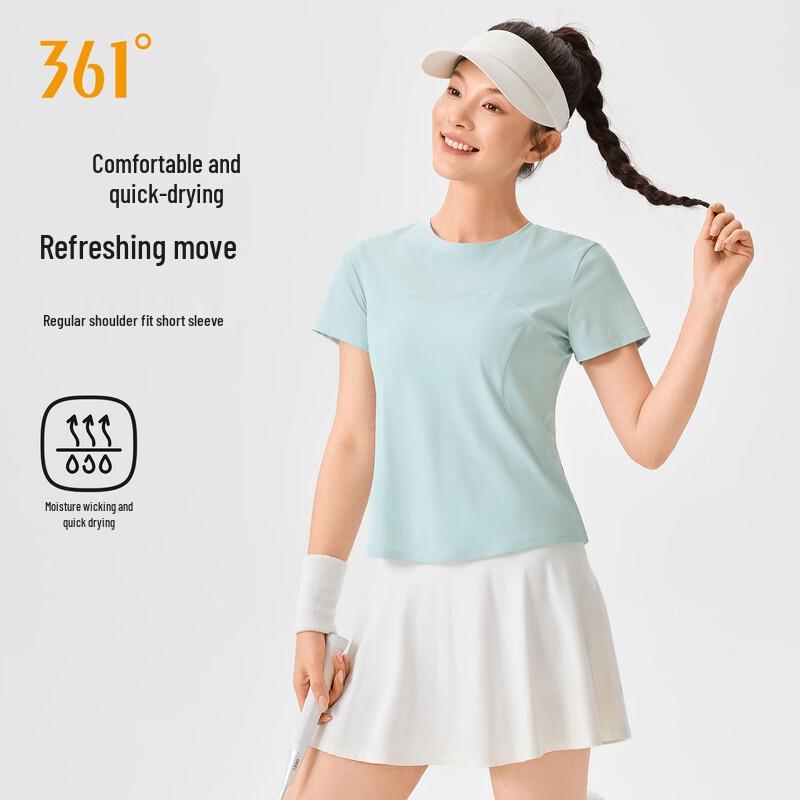 361° Women s Slim Fit Short Sleeve Sports Top 2XL