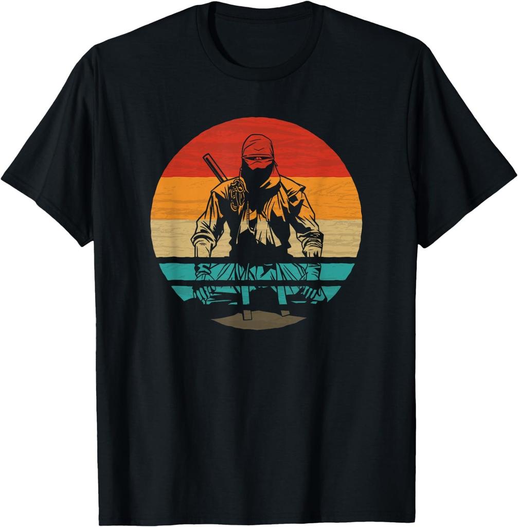 Ninja Retro Style Vintage T-Shirt
