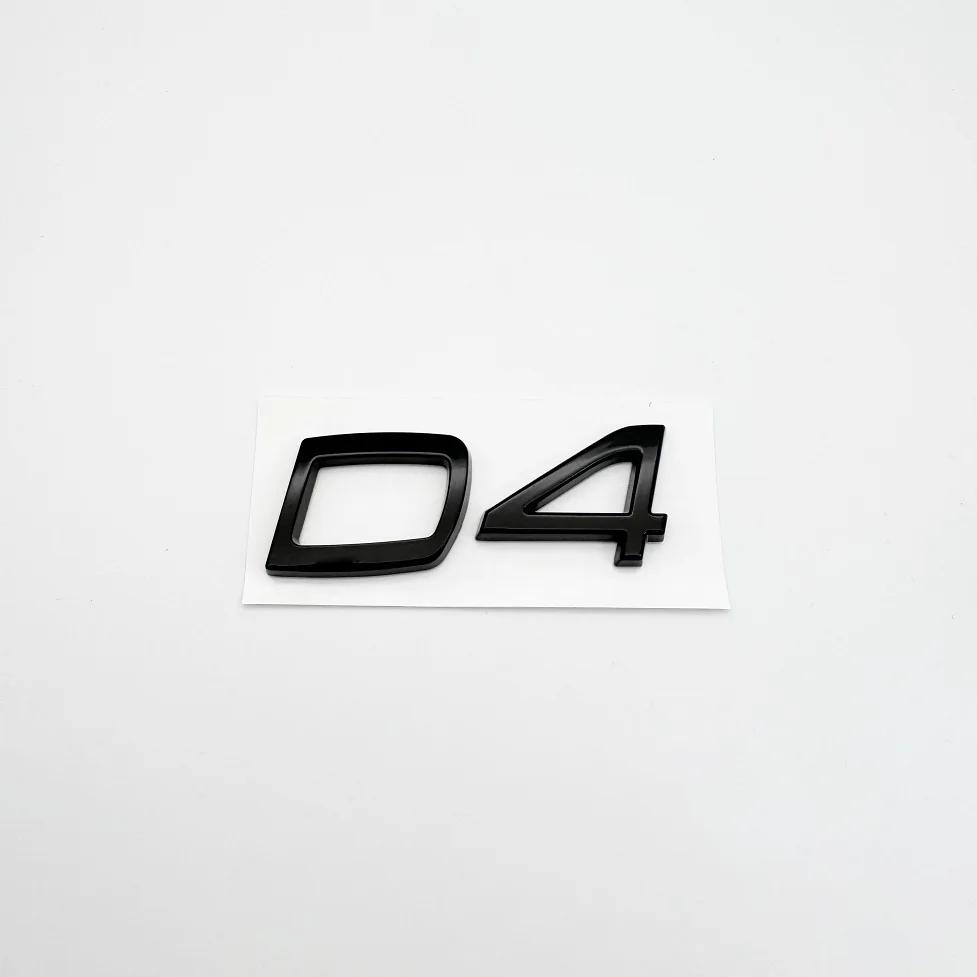 Metal para Coche D2 D3 D4 D5 D6 D7 Letras Logo Emblema de Maletero Insignia Pegatina Para Volvo S40 S60 V40 V50 XC40 XC60 V70 V60 S90 C30 XC90