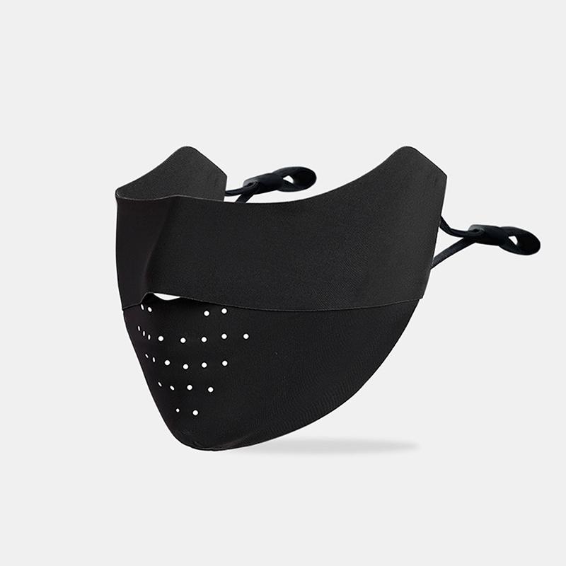 Ice Silk Face Mask Uv Sun Protection Summer Adjustable Breathable Mask Men Women Outdoor Running Cycling Sports Mask