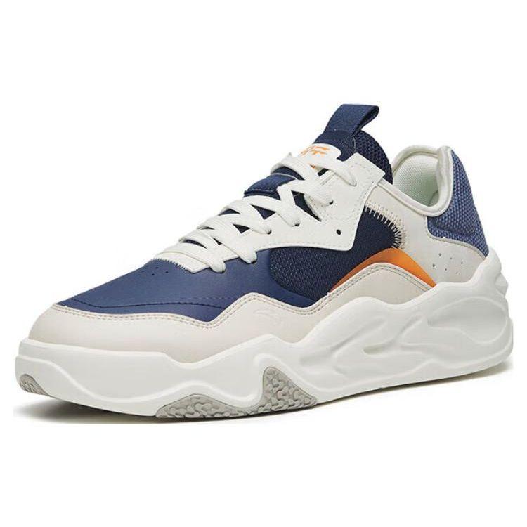 Anta Treading 2 Slip Resistant Durable Low Top Sports Casual Shoes Men Sneakers Ink-Blue 112248085-3