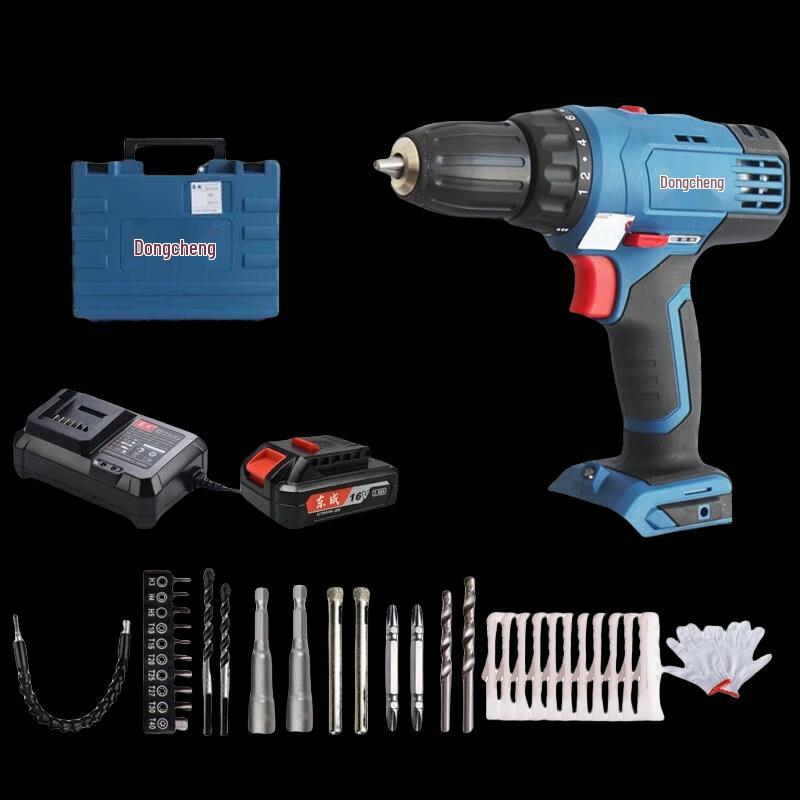 Dongcheng Cordless Electric Drill Screwdriver CN plug (adapter included)
