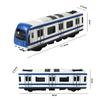 1/64 Scale Train Model, 4 Urban Rail Subway Alloy Train Cars, Alloy Subway Model, Subway/car Model