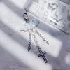 Cross Bowknot Angel Wing Pendant Phone Strap Portable Hanging Lanyard for Girls
