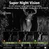 LS VISION Solar Wildlife 50MP 4K Video Trail Camera Night Vision 0.3s Motion Activated Waterproof Garden Camera Outdoor Hunting Monitoring